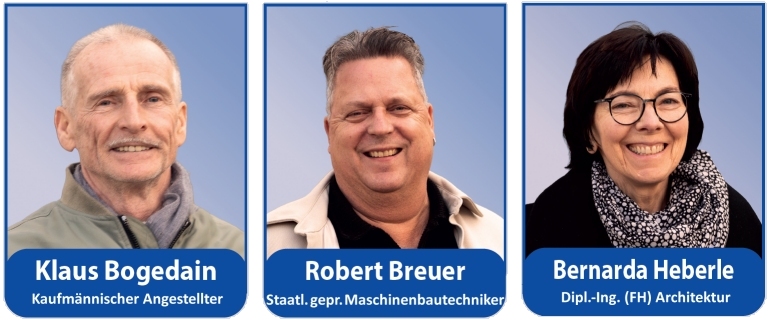 Stadtratskandidaten von PRO Stadtbergen